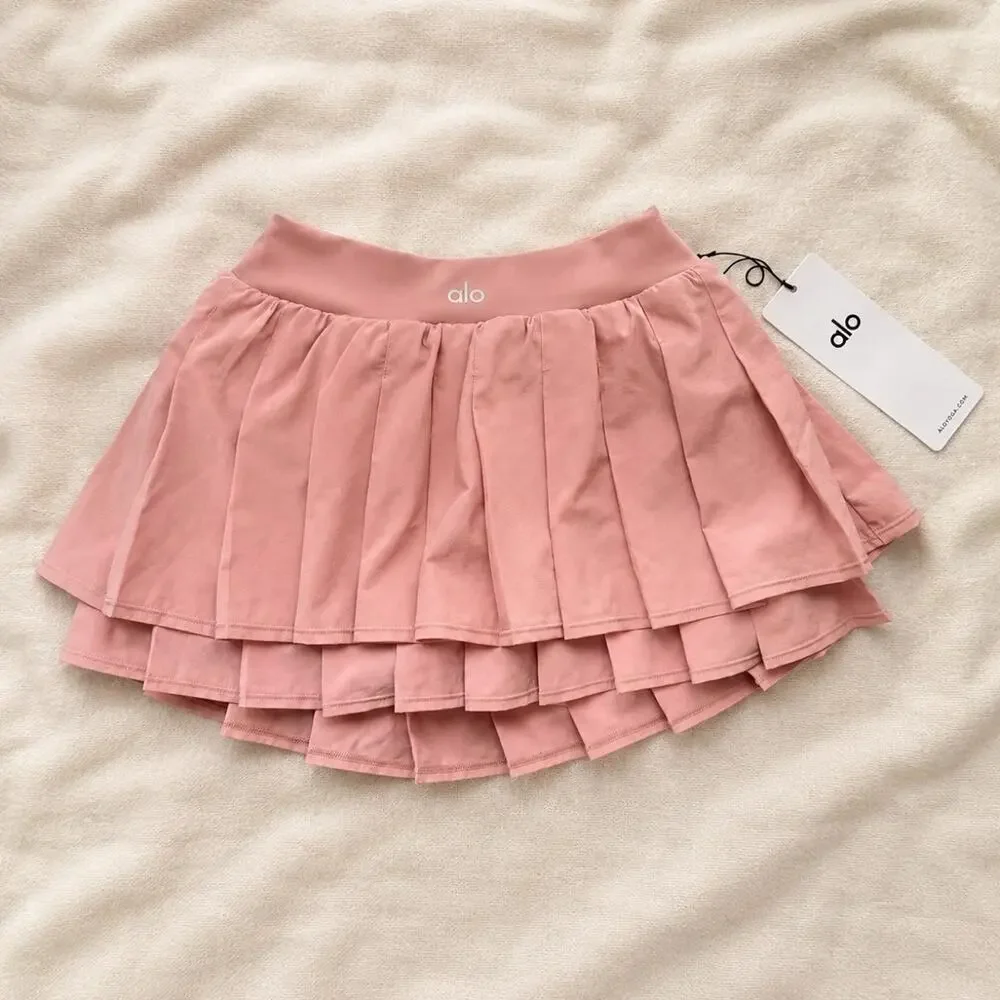 Alo Yoga Double or Nothing Skirt – Vintage Pink